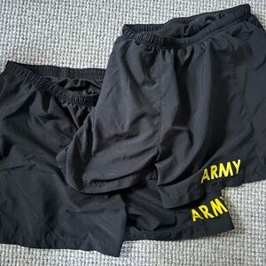 Army APFU Shorts - Lot of 2, Small
